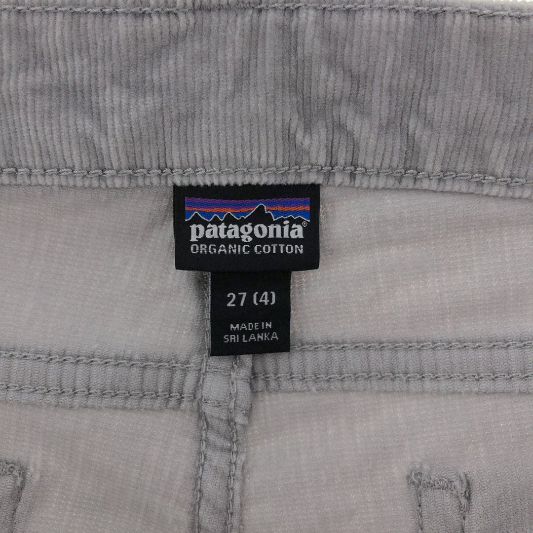 Patagonia ORGANIC COTTON 55061FA17 Corduroy Pants Women's L (w30) / eaa392808