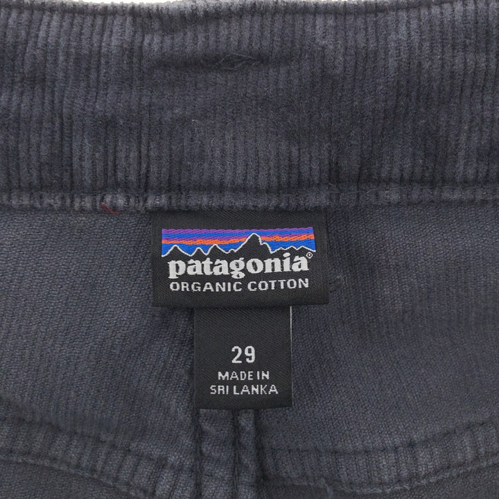 Patagonia ORGANIC COTTON 55055FA15 Corduroy Pants Women's L (w30) / eaa392817