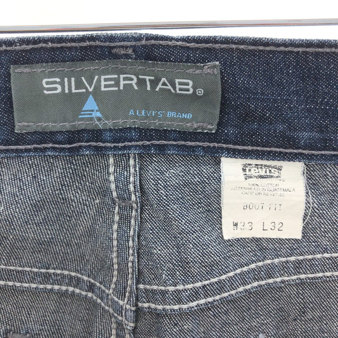 00'S Levi's SILVER TAB Silver Tab BOOT FIT Denim Pants Men's w34 /eaa392828