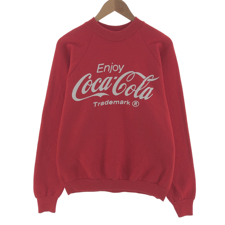 90'S Fruit of the Loom COCA COLA Coca-Cola Advertising Sweatshirt Trainer Made in USA Men's XL /eaa392842