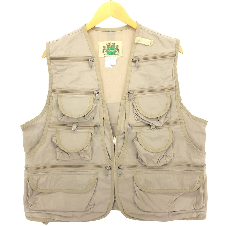 70'S Ideal Fishing Vest Made in USA Men's L Size Vintage /eaa392845