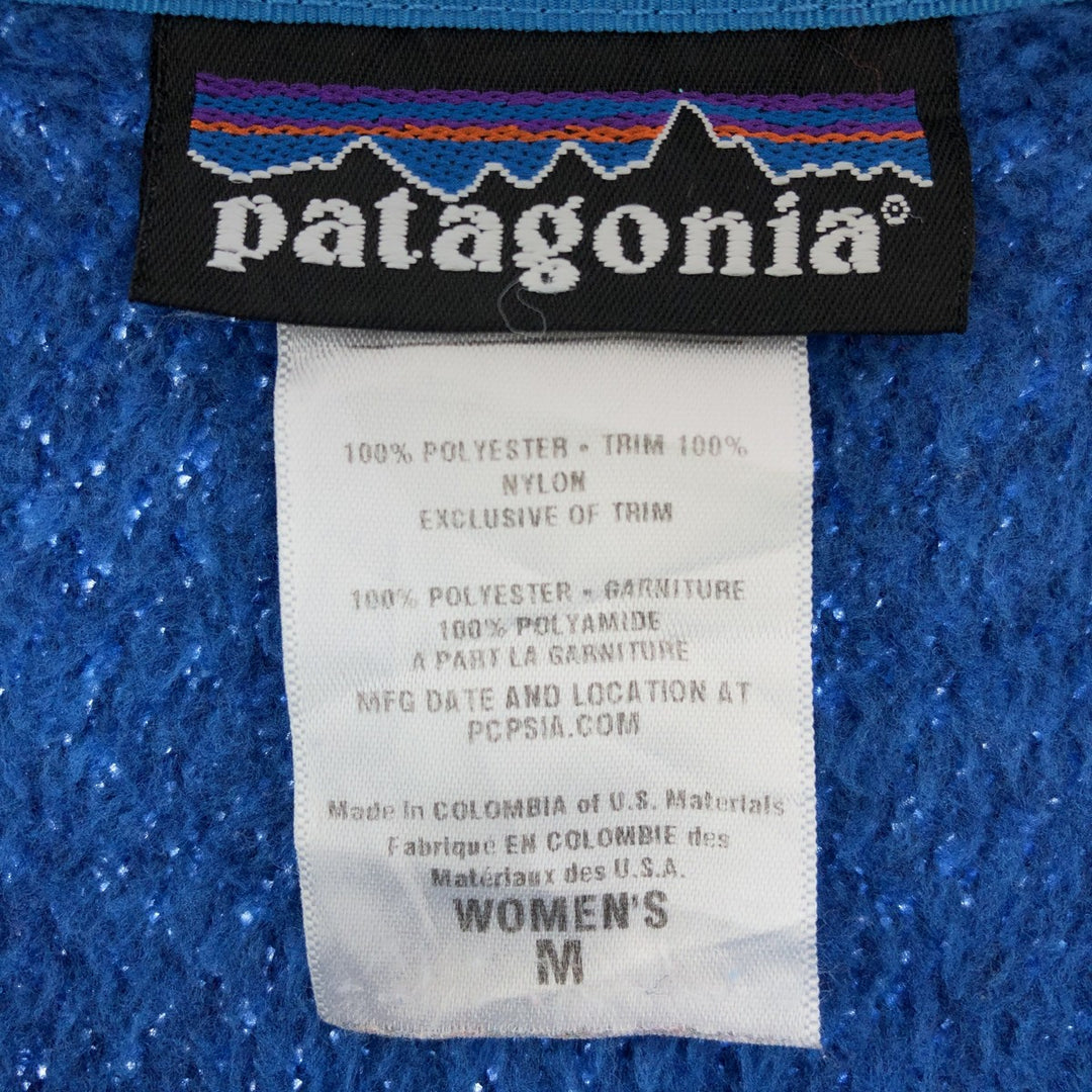 Patagonia Retool Hoodie 25435FA11 Half Button Fleece Pullover Hoodie Women's M Size / eaa392906