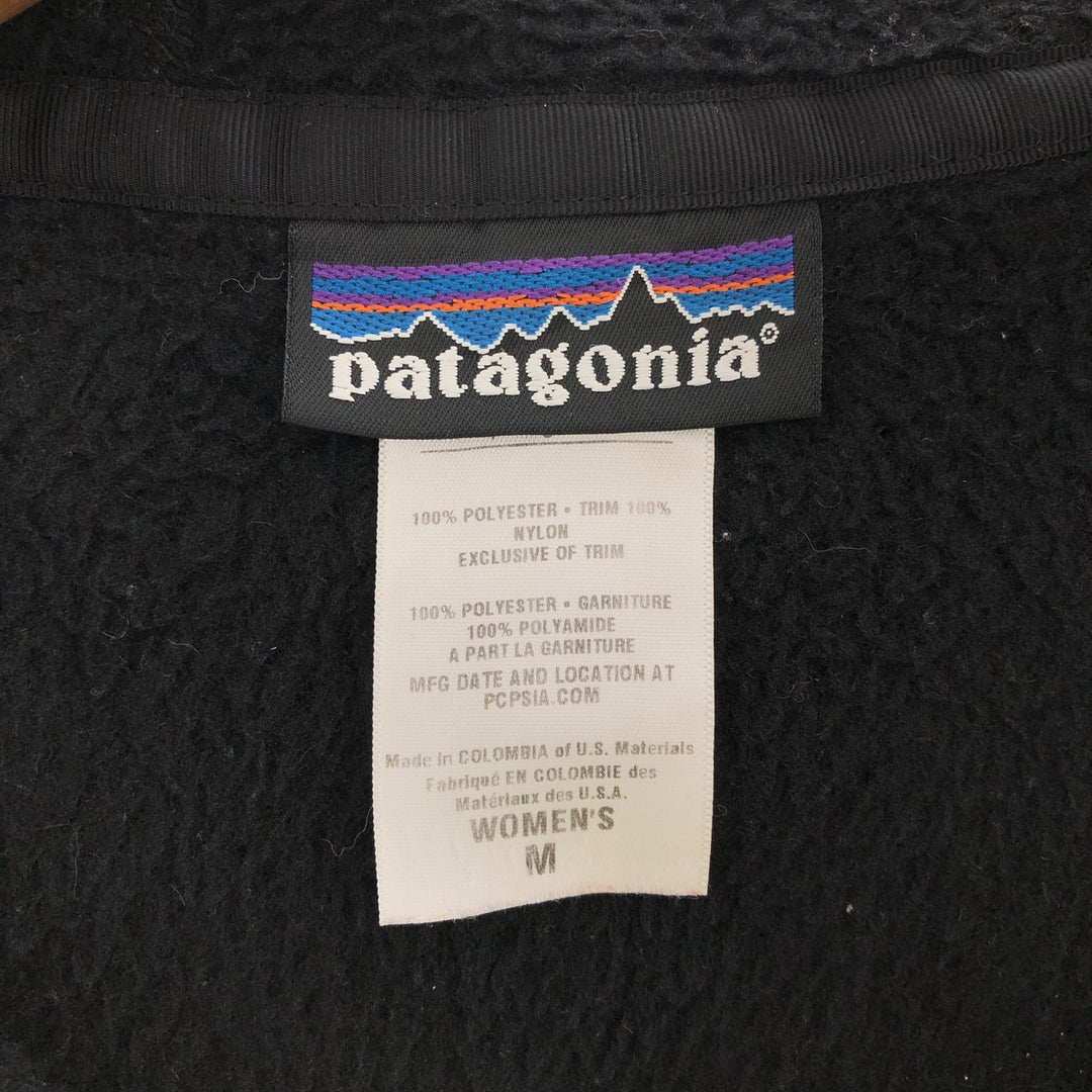 Patagonia Retool Hoody 25435FA11 Half Snap Fleece Pullover Hoodie Women's M Size / eaa392909