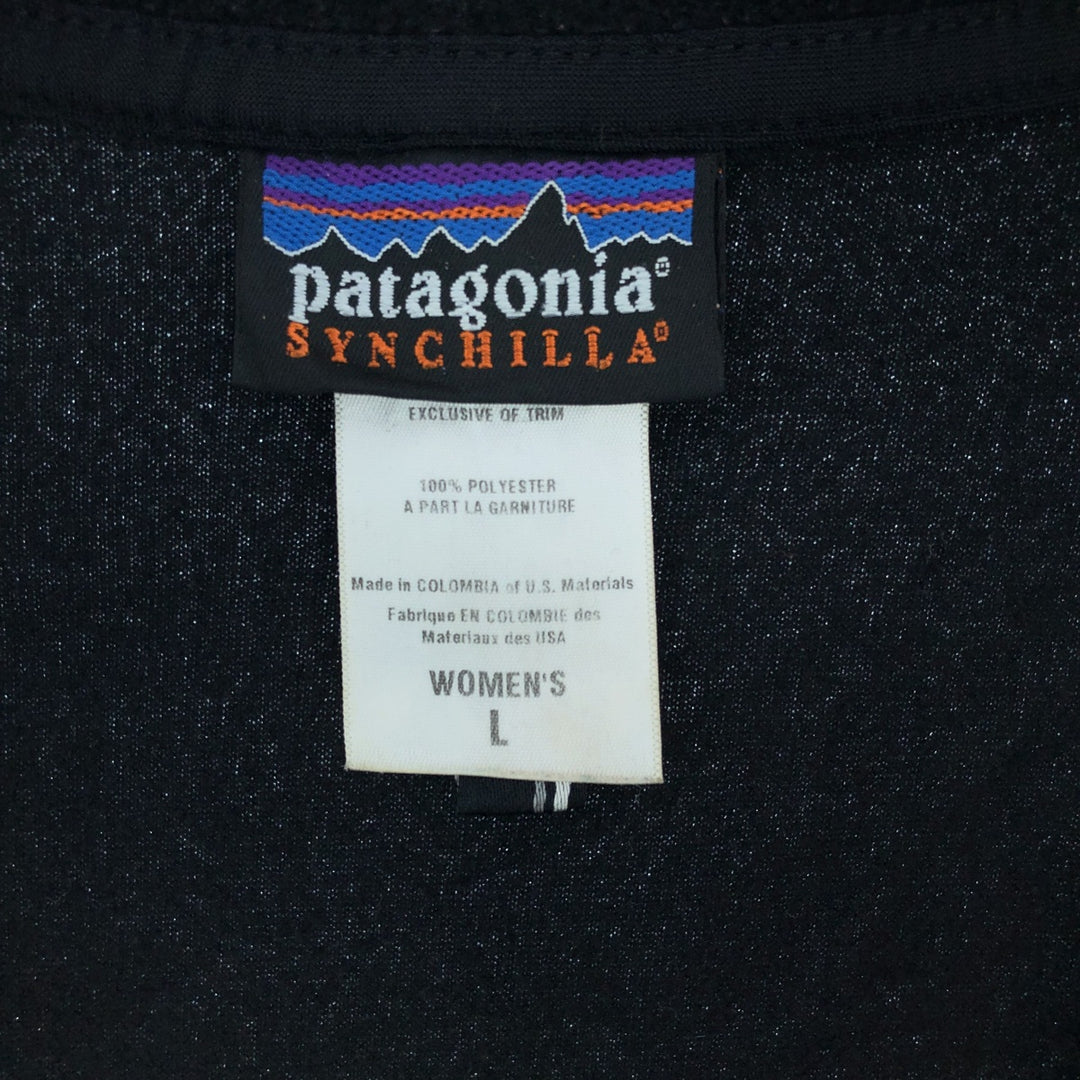 00'S Patagonia SYNCHILLA 30231S8 fleece jacket, women's size L / eaa392912