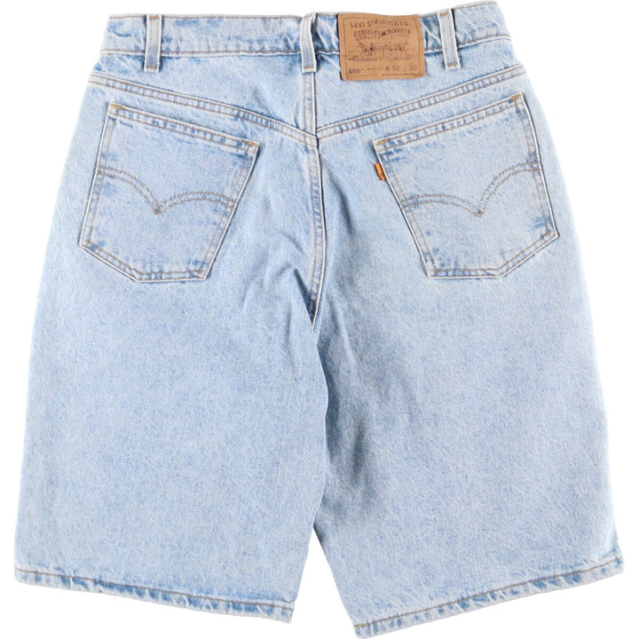 90'S Levi's 550 Relaxed Fit Denim Shorts, Half Pants, Men's, W32, Vintage / eaa392994