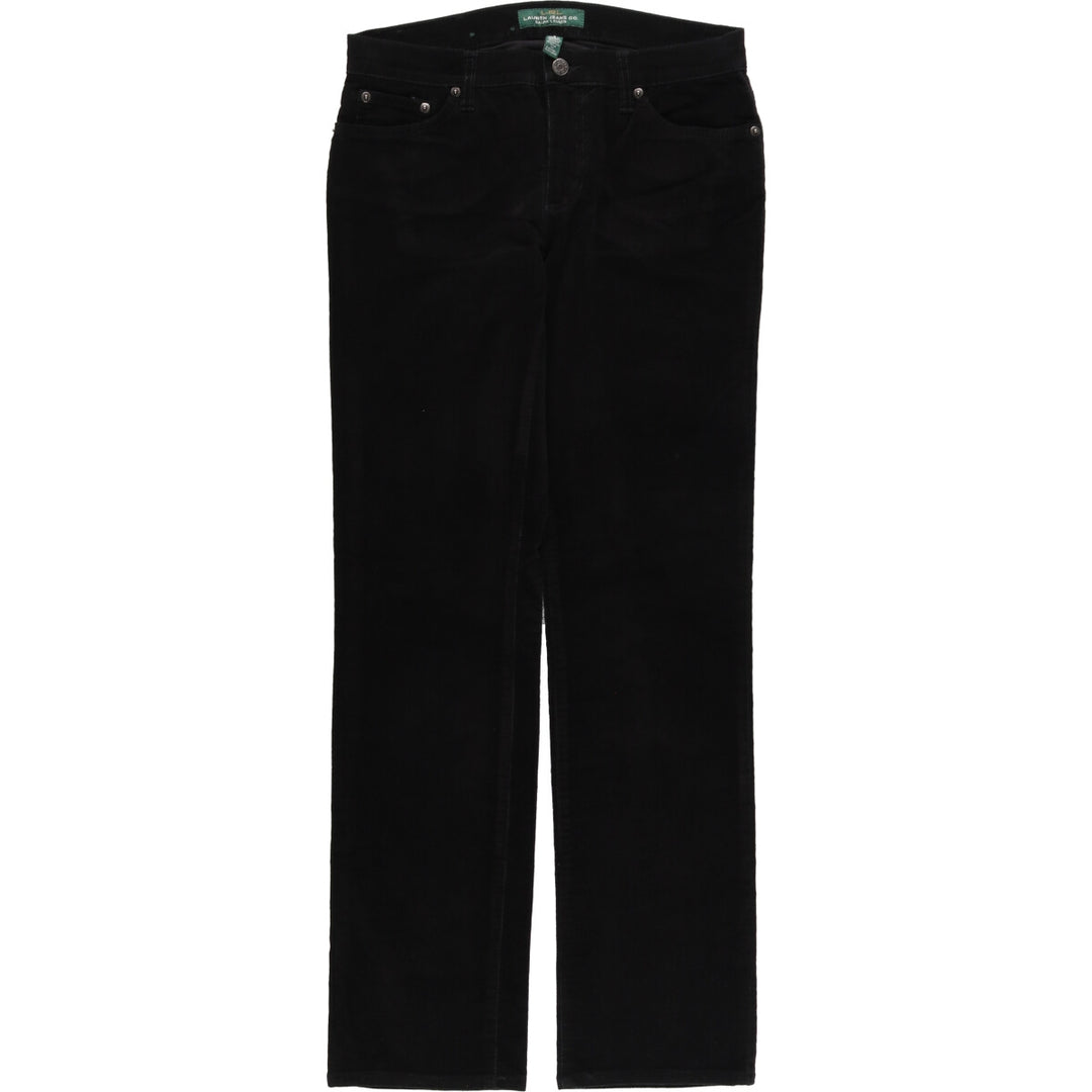 Ralph Lauren LRL LAUREN JEANS COMPANY Corduroy pants Women's L (w30) [Elle] /eaa393160