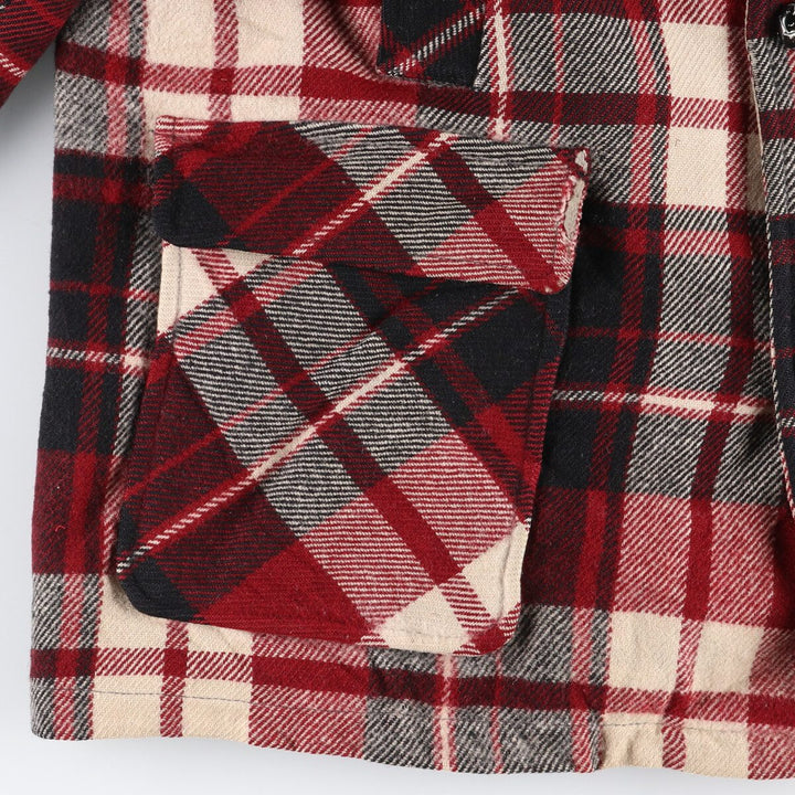 70'S WOOLRICH Check Pattern Wool Jacket Made in USA Men's XL Vintage /eaa393207