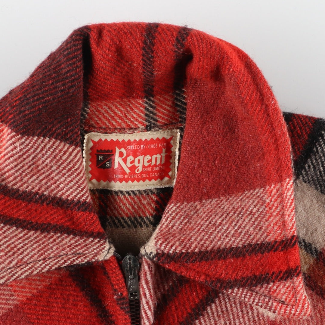 70'S Regent wool Mackinaw jacket, made in Canada, men's size M, vintage /eaa393227