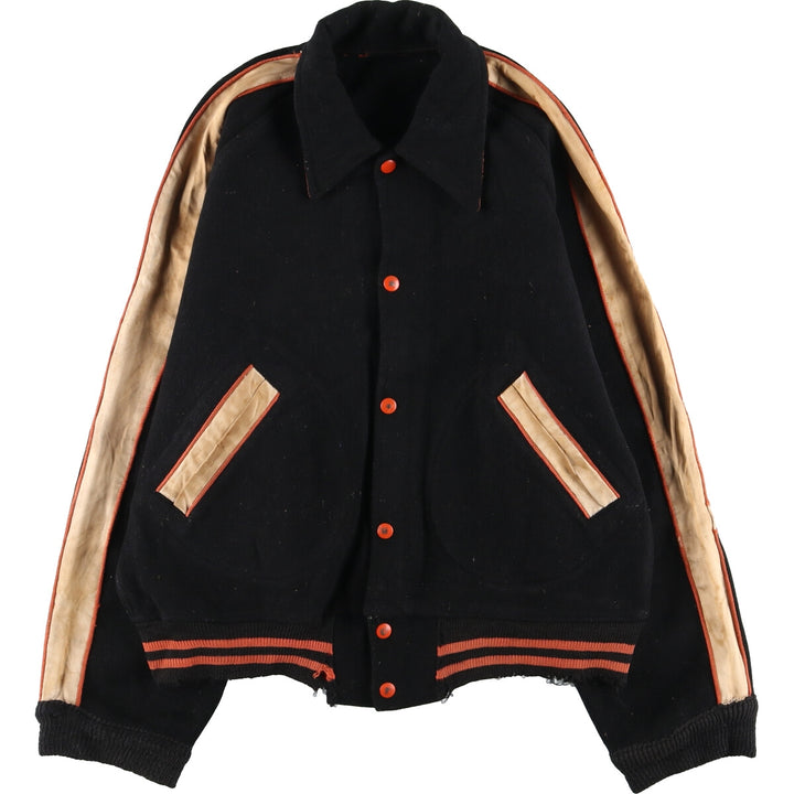 60'S GARFIELD ATHLETIC EQUIPMENT CO Wool Stadium Jacket Award Jacket Varsity Jacket Men's M Vintage / eaa393257
