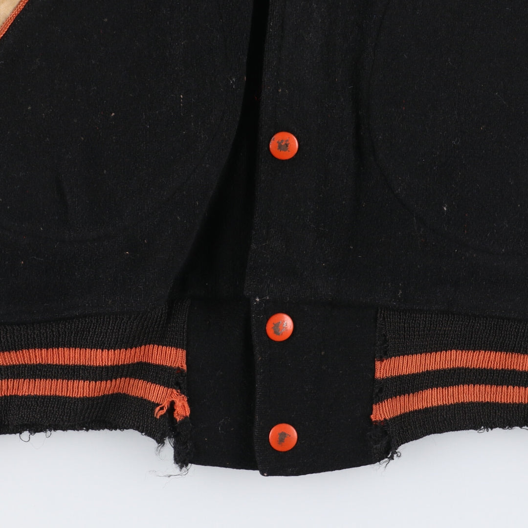 60'S GARFIELD ATHLETIC EQUIPMENT CO Wool Stadium Jacket Award Jacket Varsity Jacket Men's M Vintage / eaa393257
