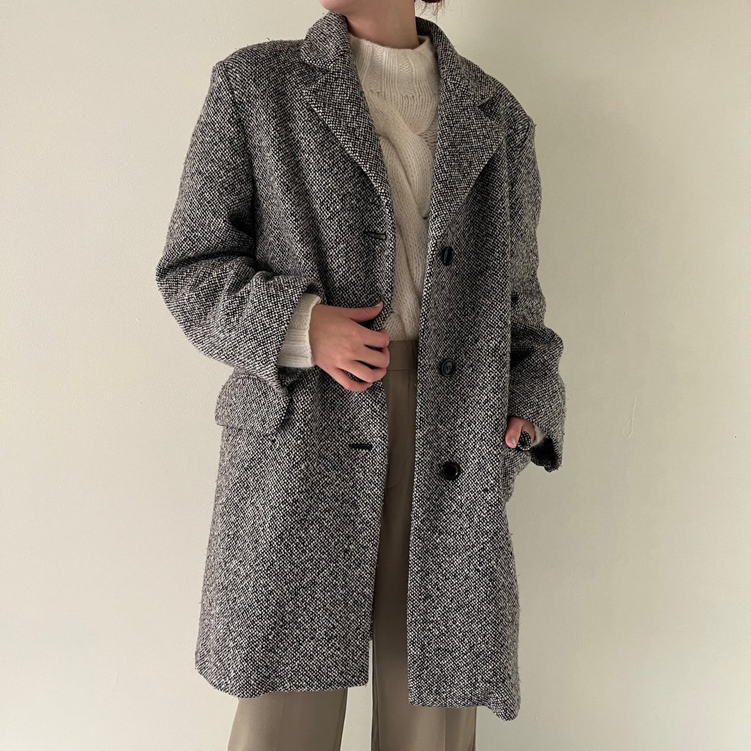 LONDON FOG Wool Half Coat Women's L /eaa393312