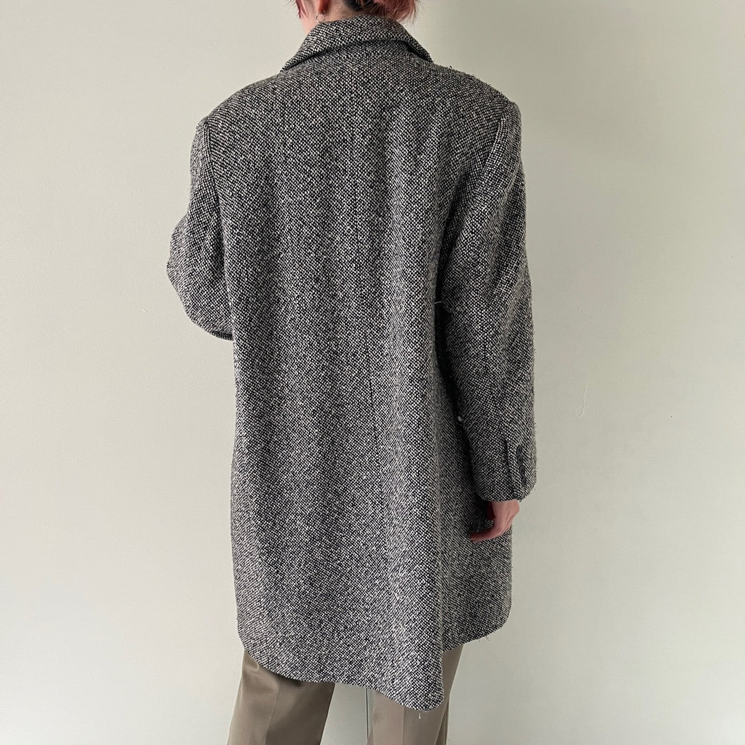 LONDON FOG Wool Half Coat Women's L /eaa393312