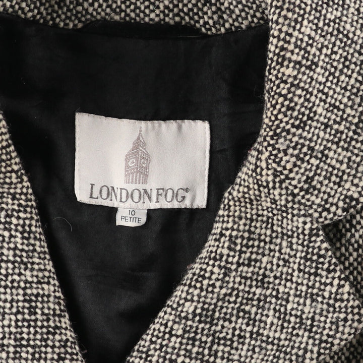 LONDON FOG Wool Half Coat Women's L /eaa393312