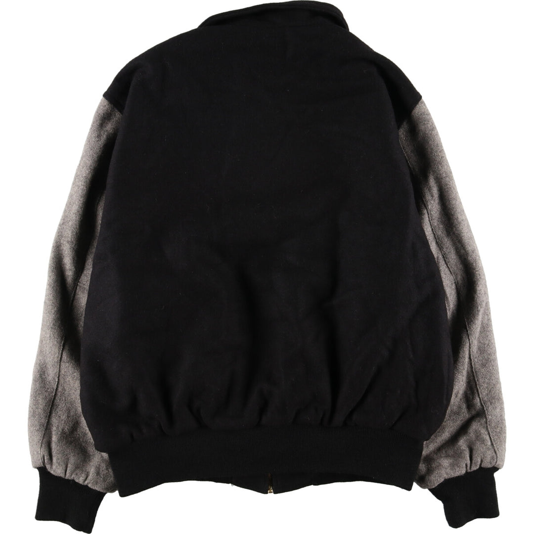 90'S HOLLOWAY Collared Wool Varsity Jacket Award Jacket Made in USA Men's XL /eaa393349