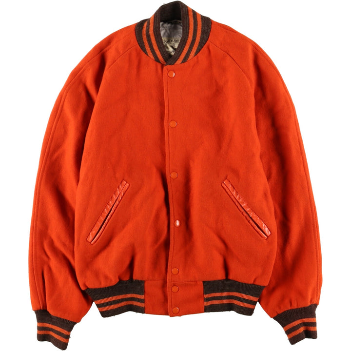 90'S DEERFOOT Wool Stadium Jacket Award Jacket Varsity Jacket Made in USA Men's L Vintage /eaa393351