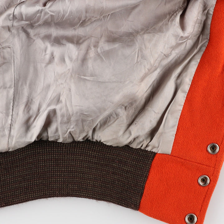 90'S DEERFOOT Wool Stadium Jacket Award Jacket Varsity Jacket Made in USA Men's L Vintage /eaa393351