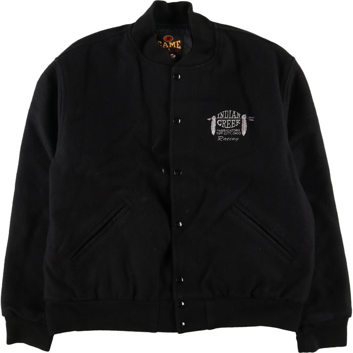 90'S GAME Wool Stadium Jacket Award Jacket Varsity Jacket Made in USA Men's XL Vintage /eaa393352