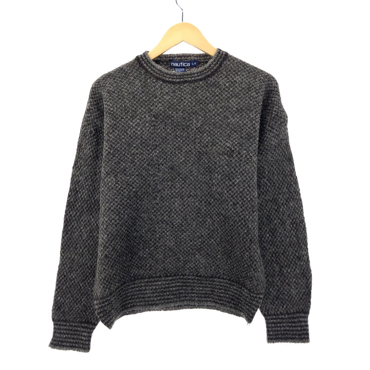 90'S NAUTICA Wool Knit Sweater Men's L Vintage /eaa393595