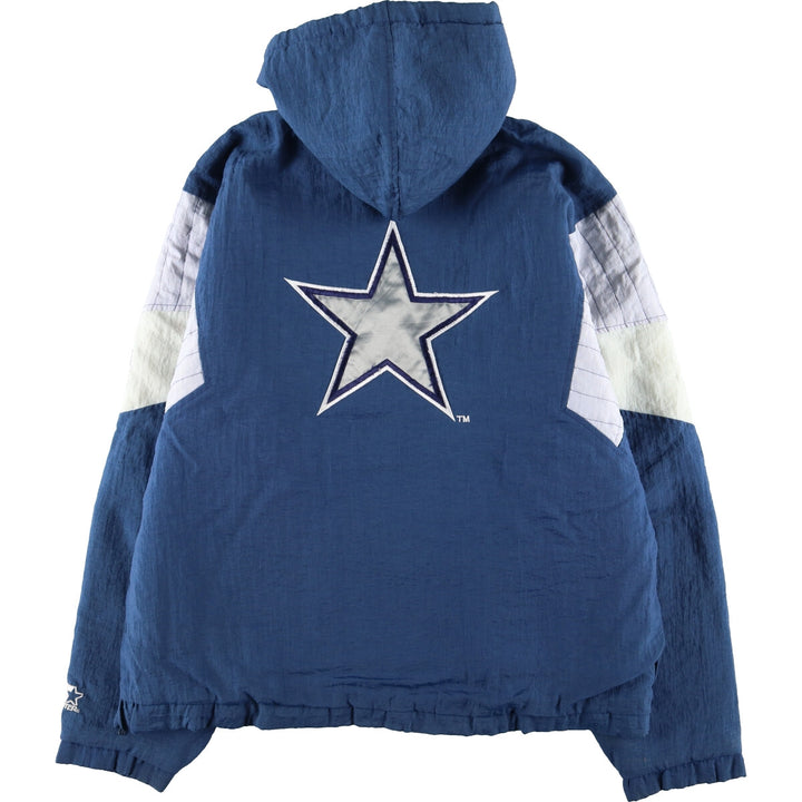 90'S Starter NFL Dallas Cowboys Padded Hoodie Men's XL Vintage /eaa393742