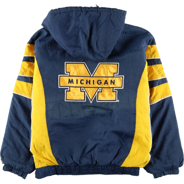 90'S Starter NFL MICHIGAN Nylon Pullover Men's L /eaa393743