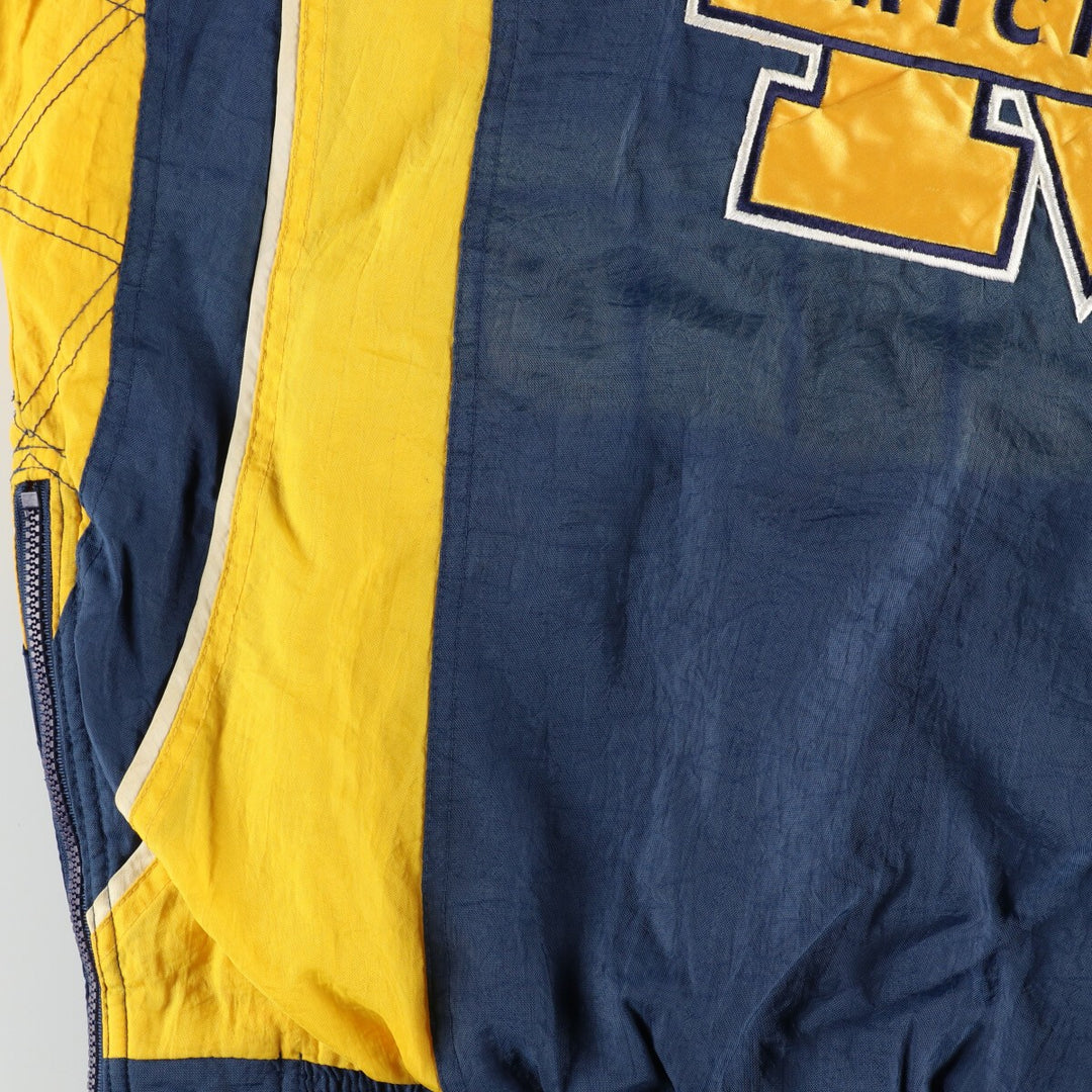 90'S Starter NFL MICHIGAN Nylon Pullover Men's L /eaa393743