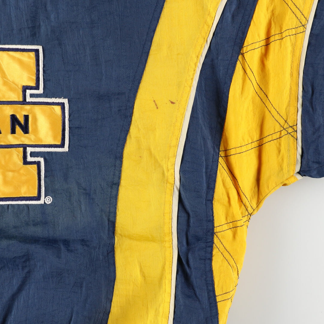 90'S Starter NFL MICHIGAN Nylon Pullover Men's L /eaa393743