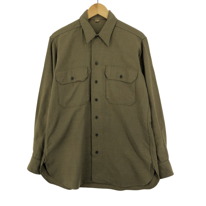 US military genuine military shirt 15 1/2-35 men's M vintage /eaa393755