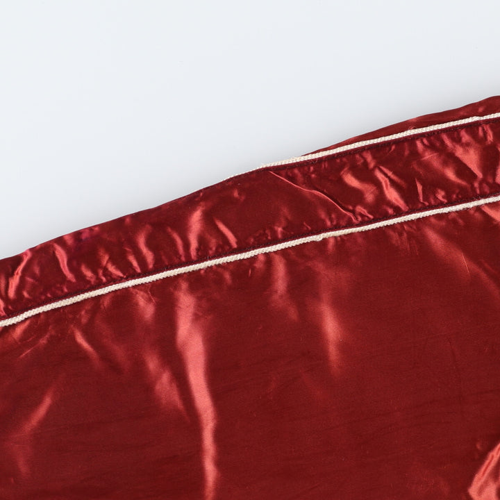 80'S Satin Stadium Jacket Award Jacket Varsity Jacket Men's M Vintage /eaa393765