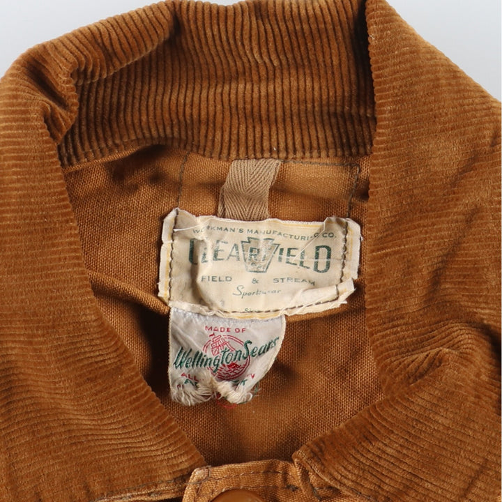 50s~ CREARFIELD Duck Hunting Jacket Men's XL Vintage /eaa393777