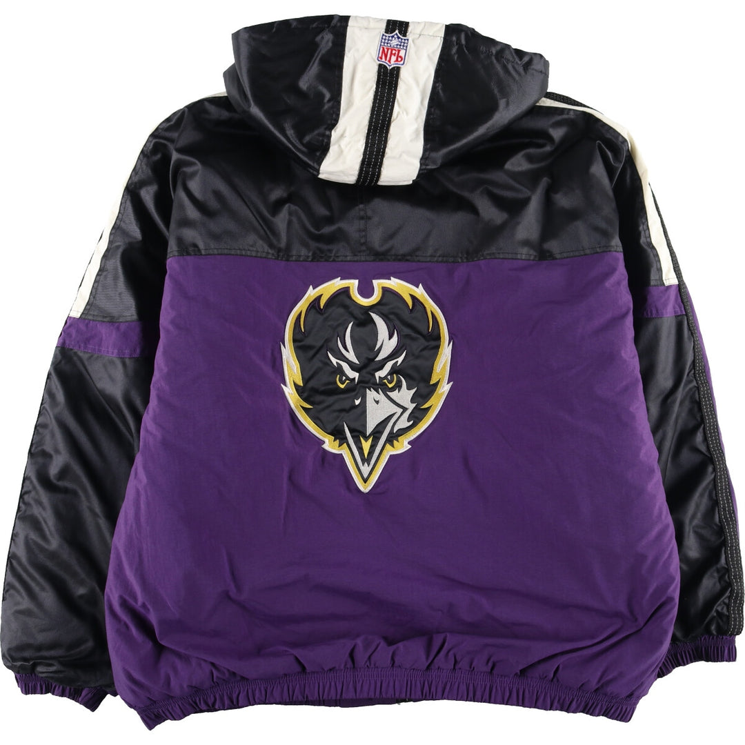 Starter NFL BALTIMORE RAVENS Baltimore Ravens padded hoodie for men, XXXXL /eaa394008