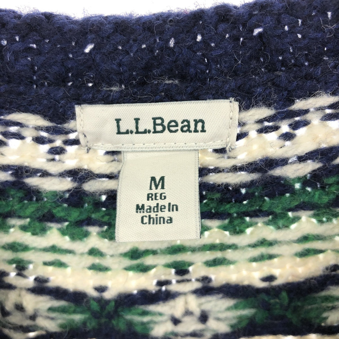 LLBean Nordic Sweater Women's M [Eluru] /eaa394144