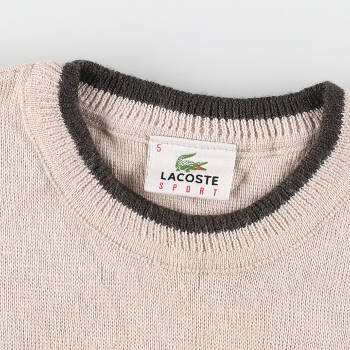 Lacoste LACOSTE SPORT acrylic x wool knit sweater Men's L /eaa394221