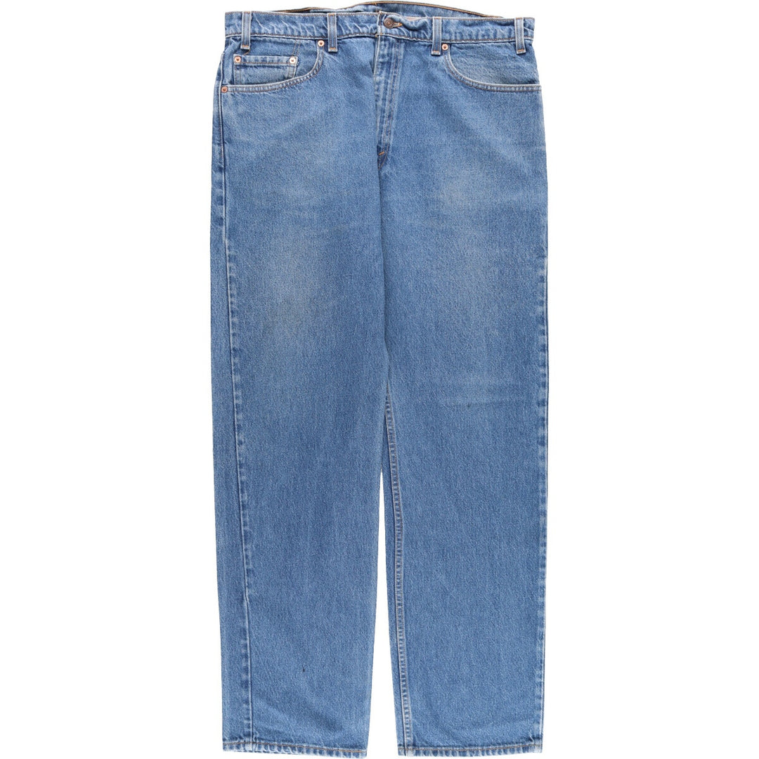 90'S Levi's 505 REGULAR FIT STRAIGHT LEG tapered denim pants made in USA men's w38 vintage /eaa394275