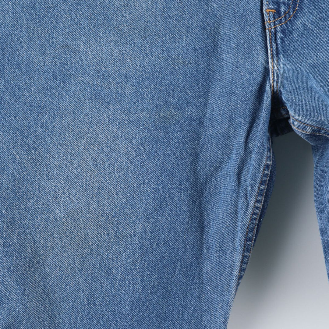 90'S Levi's 505 REGULAR FIT STRAIGHT LEG tapered denim pants made in USA men's w38 vintage /eaa394275
