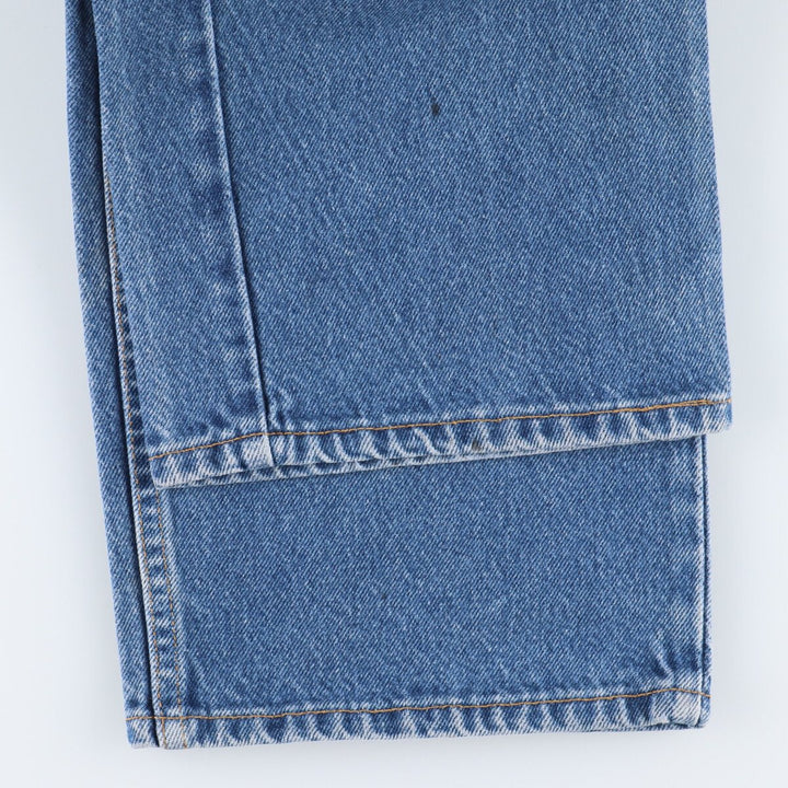 90'S Levi's 505 REGULAR FIT STRAIGHT LEG tapered denim pants made in USA men's w38 vintage /eaa394275