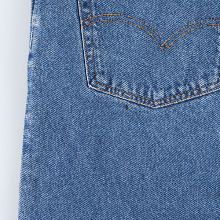 90'S Levi's 505 REGULAR FIT STRAIGHT LEG tapered denim pants made in USA men's w38 vintage /eaa394275