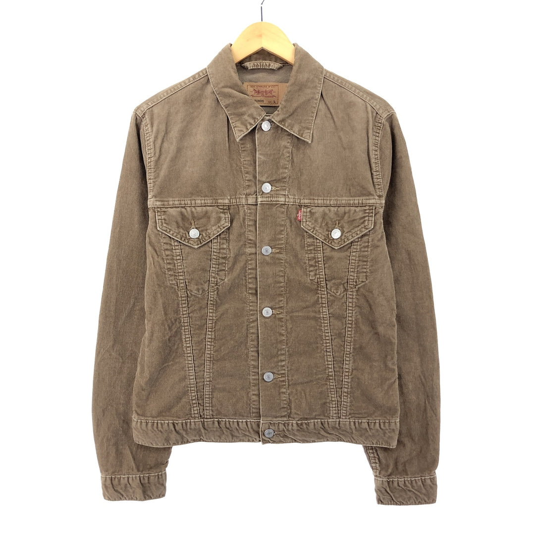 Levi's 70500 Euro Model Corduroy Jacket Men's L /eaa394319