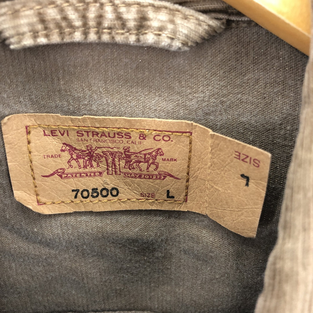 Levi's 70500 Euro Model Corduroy Jacket Men's L /eaa394319