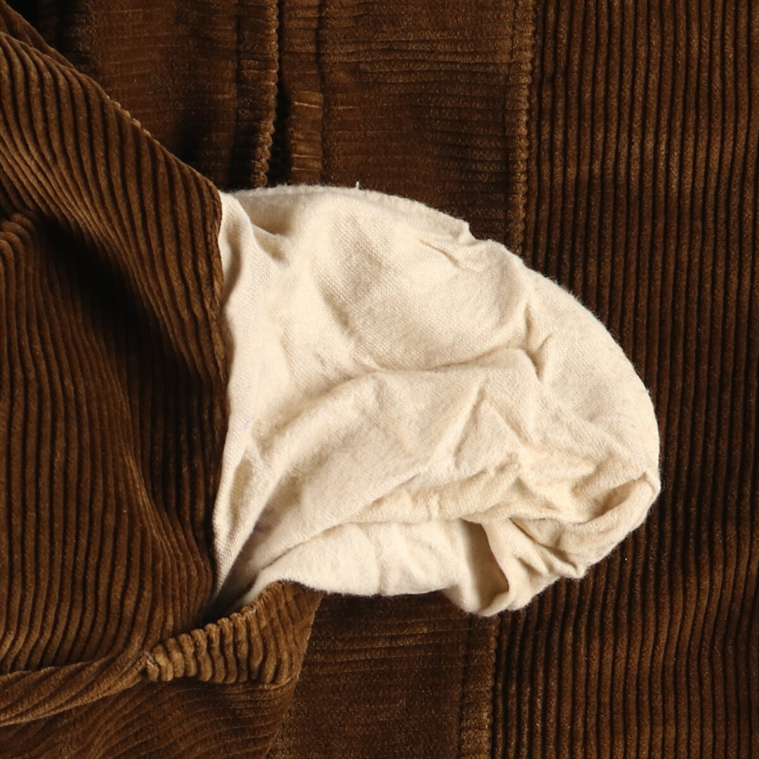 1960'S Brent Corduroy Boa Jacket, Men's Size L, Vintage / eaa394340