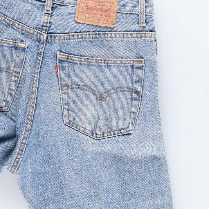 90'S Levi's 501 Straight Denim Pants Made in USA Men's W31 Vintage /eaa394435