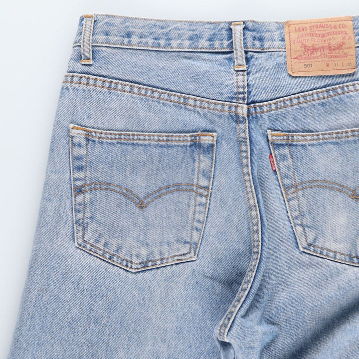 90'S Levi's 501 Straight Denim Pants Made in USA Men's W31 Vintage /eaa394435