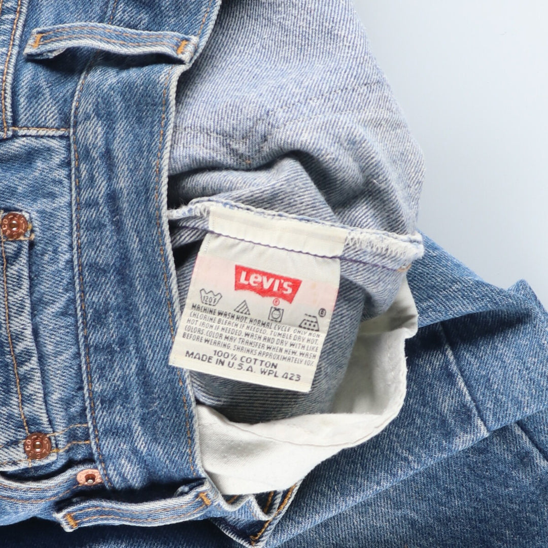 90'S Levi's 501XX replica straight denim pants made in USA men's w33 vintage /eaa394436