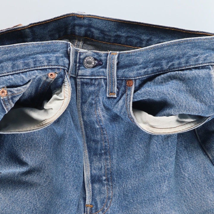 90'S Levi's 501XX replica straight denim pants made in USA men's w33 vintage /eaa394436