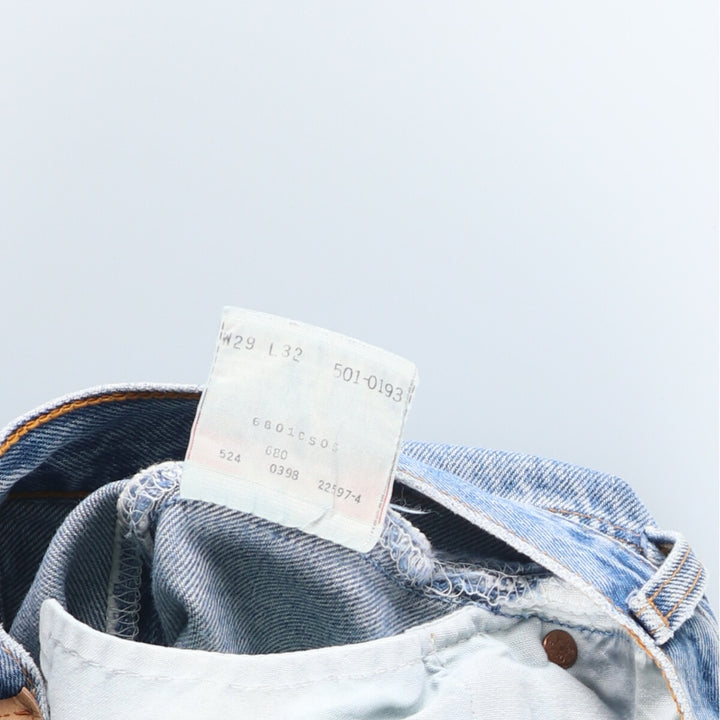 90'S Levi's 501-0193 Straight Denim Pants Made in USA Men's W29 Vintage /eaa394441