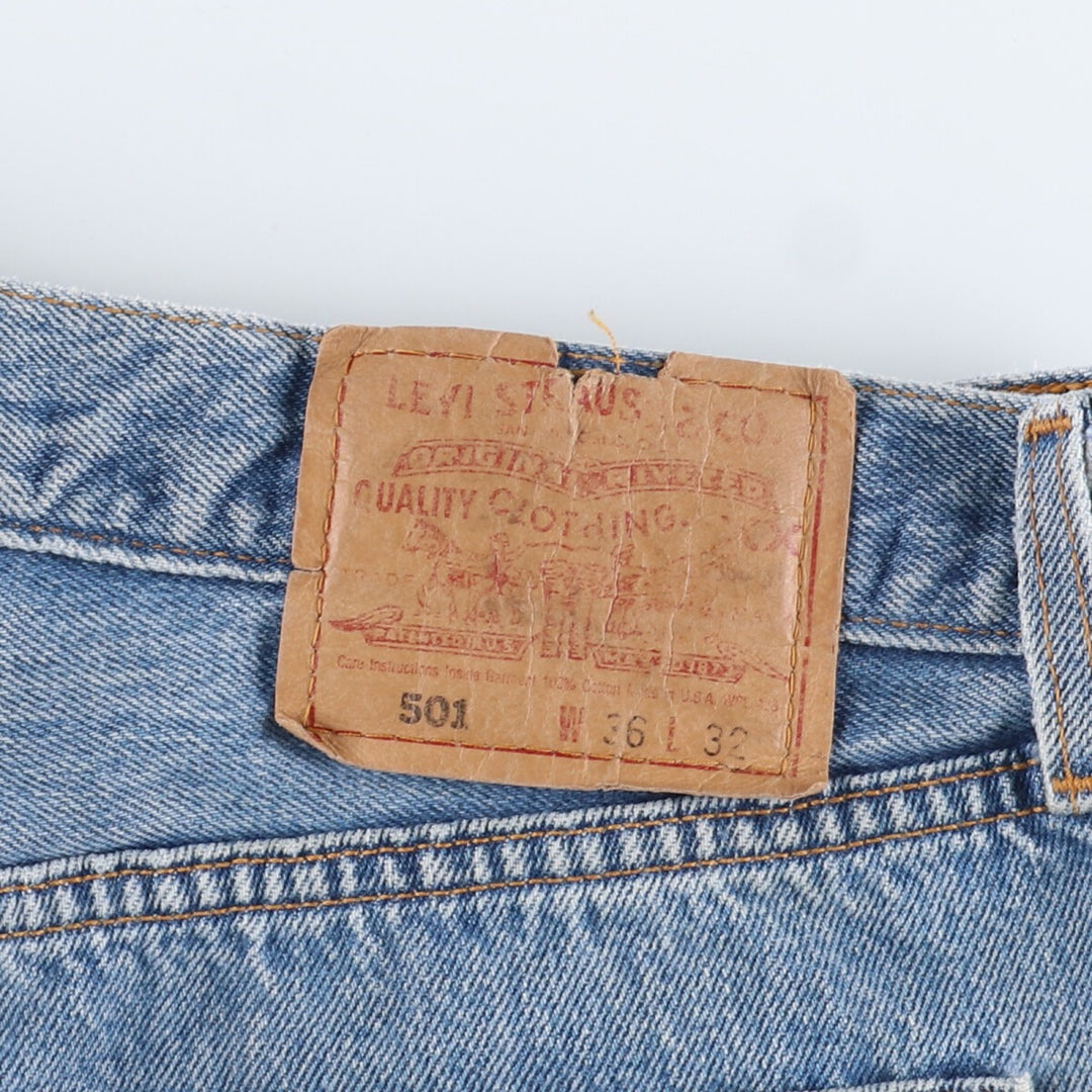 90'S Levi's 501 Straight Denim Pants Made in USA Men's W36 Vintage /eaa394509