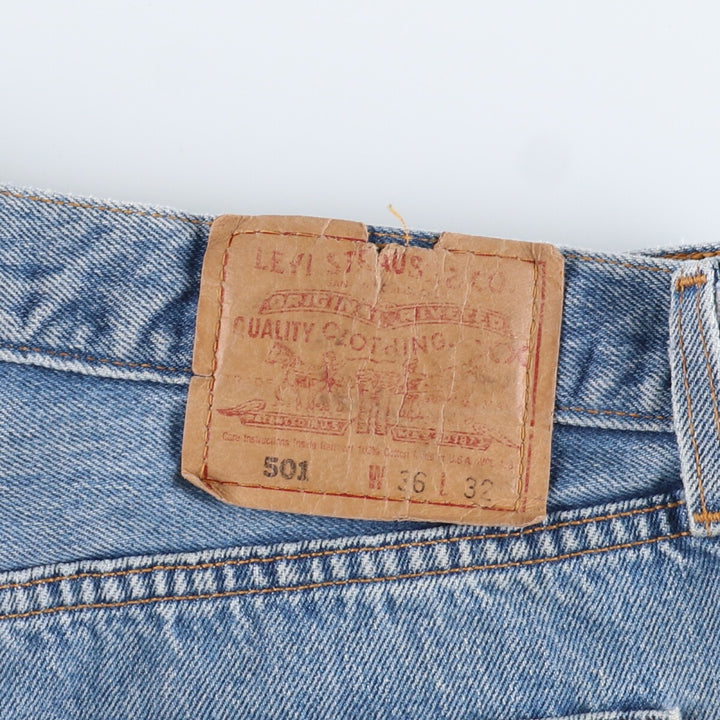 90'S Levi's 501 Straight Denim Pants Made in USA Men's W36 Vintage /eaa394509