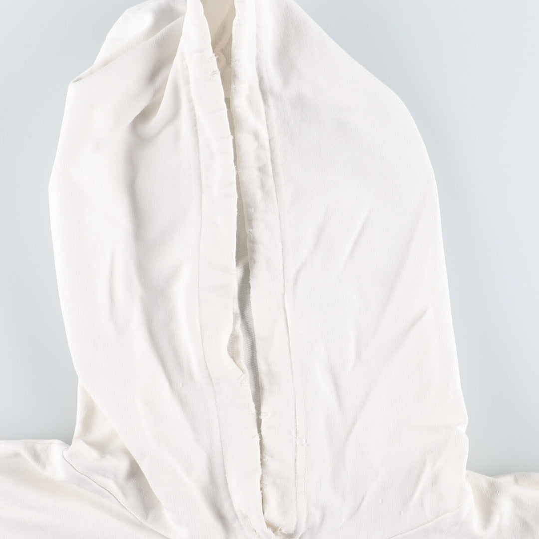 MICKEY MOUSE Mickey Mouse character print long T-shirt long T men's L cotton white type Vintage Second Hand