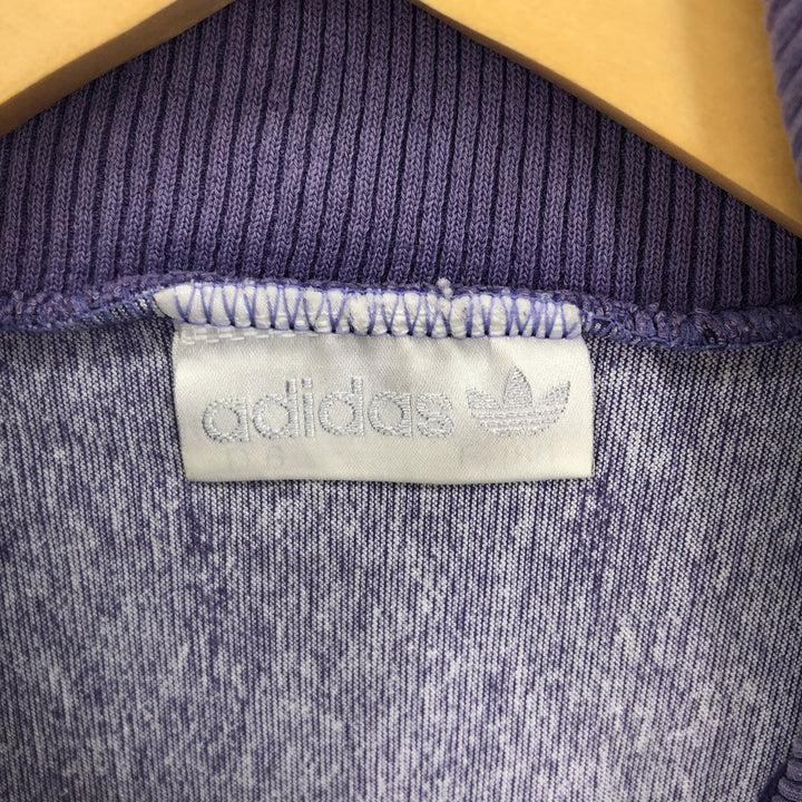 80'S Adidas 3-striped track jacket, made in France, women's M, vintage / eaa394766