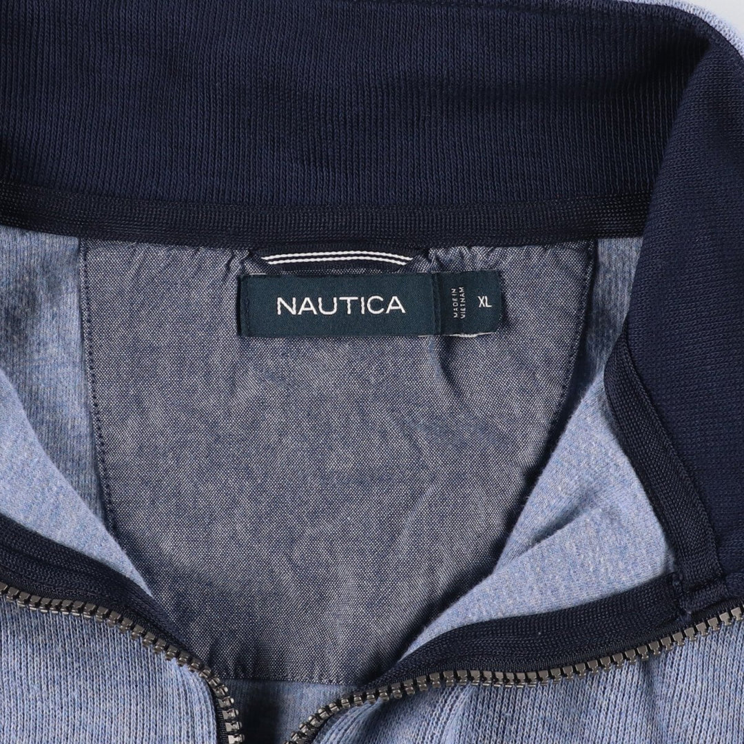 NAUTICA Cotton Knit Half Zip Sweater Men's XL /eaa394831