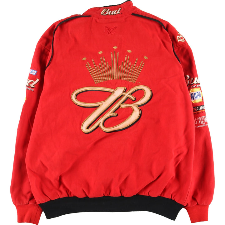 CHASE BUDWEISER Budweiser Racing Jacket Men's M /eaa394901
